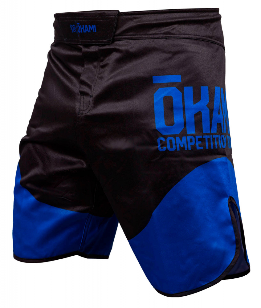 OKAMI Fight Shorts Competition Team Blue